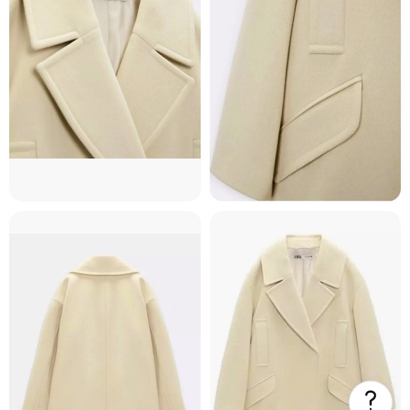 Zara over sized coat - Picture 3 of 4